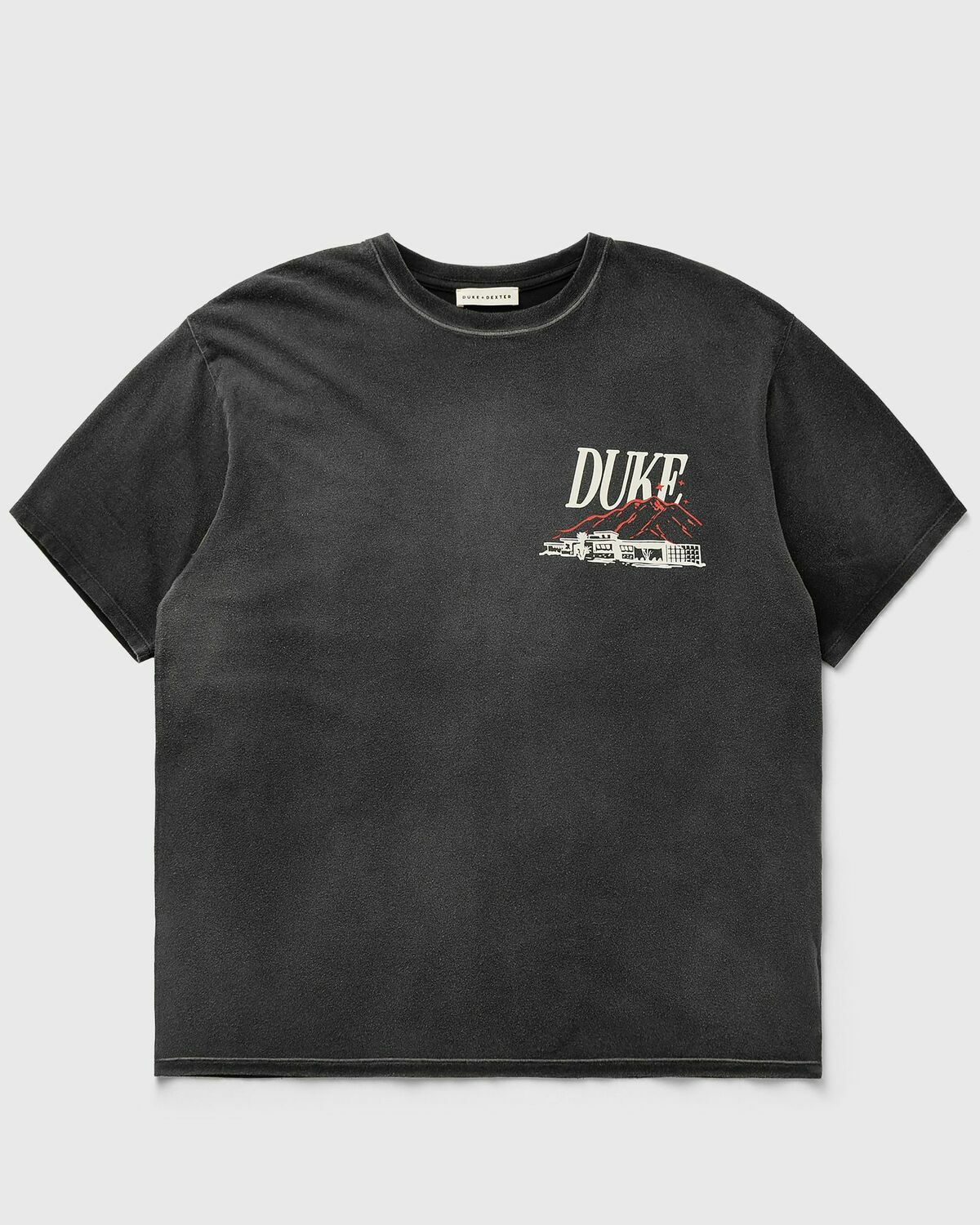 Duke & Dexter Duke Ranch Tee Black Mens Shortsleefe
