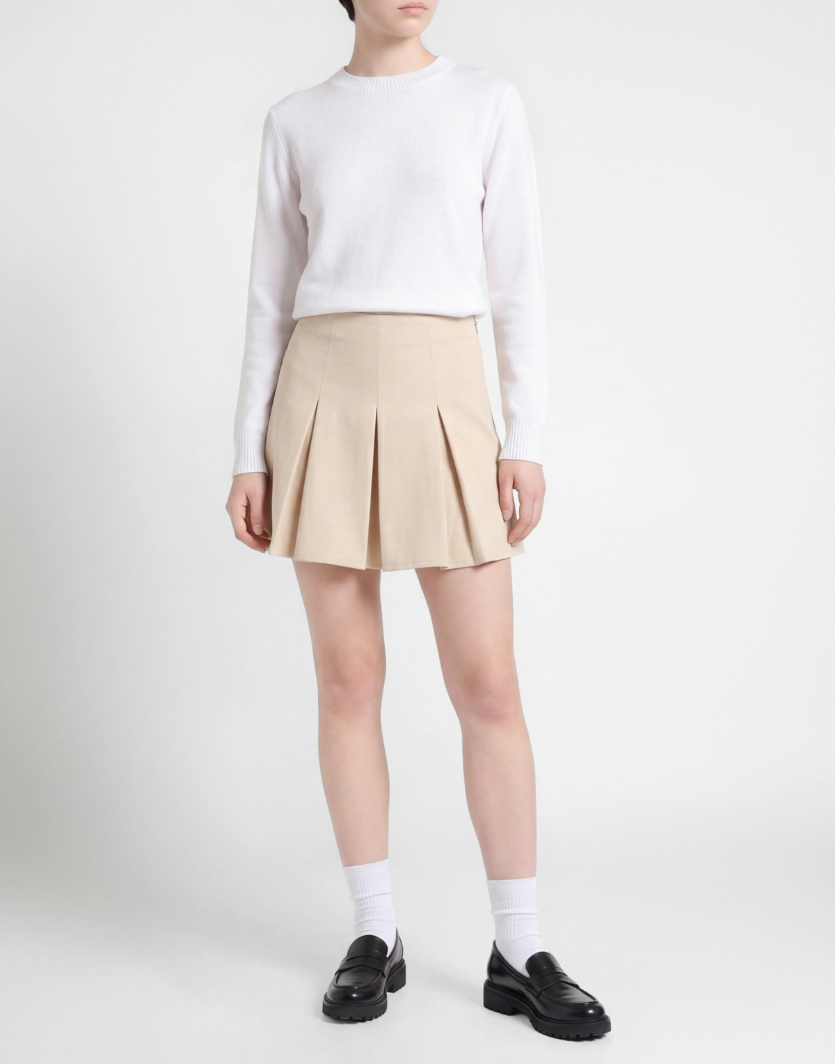 Jijil Womens Mini skirt Cream