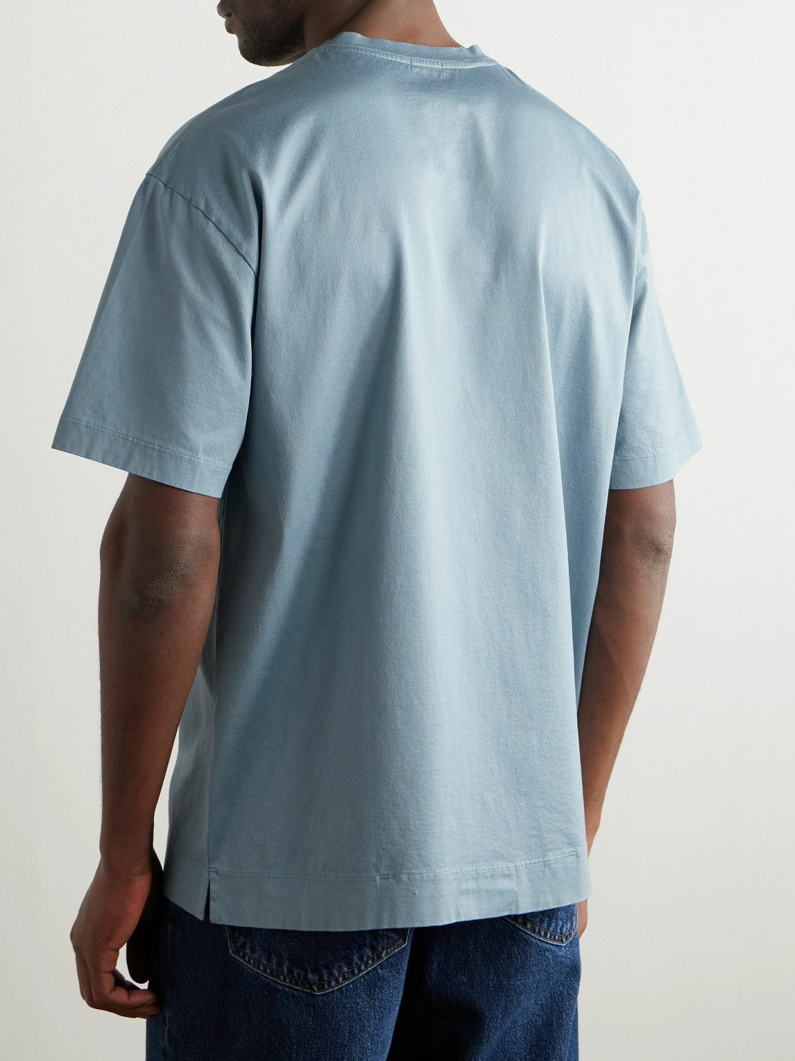 Massimo Alba - Cotton-Jersey T-Shirt - Blue