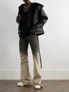 Rick Owens - Black Pearl Skinny-Fit Flared Dégradé Jeans - Black