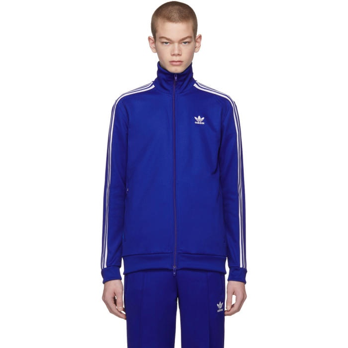 Photo: adidas Originals Blue Franz Beckenbauer Track Jacket 