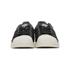 adidas Originals Black and White Superstar Sneakers