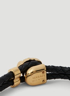 Greca Chain Bracelet in Black