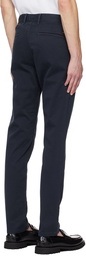 BOSS Navy Slim-Fit Trousers