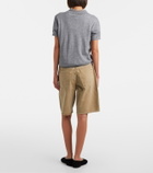 Citizens of Humanity Court denim Bermuda shorts