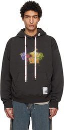 Maison MIHARA YASUHIRO Black Fruit Printed Hoodie