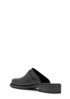 Our Legacy Camion Leather Mules Black