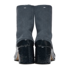 Maison Margiela Blue and Navy Tabi Boots