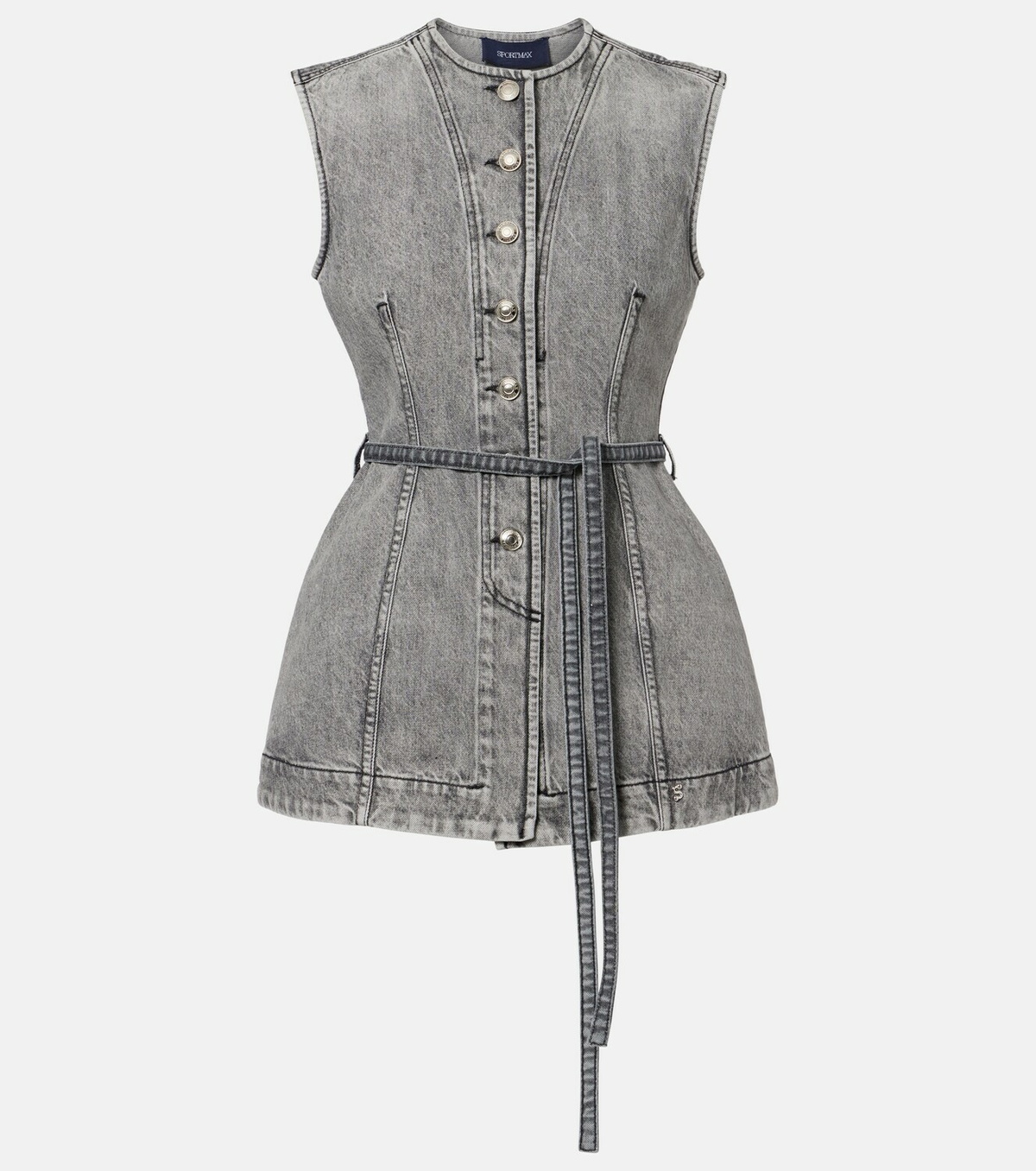 Sportmax Orli denim vest