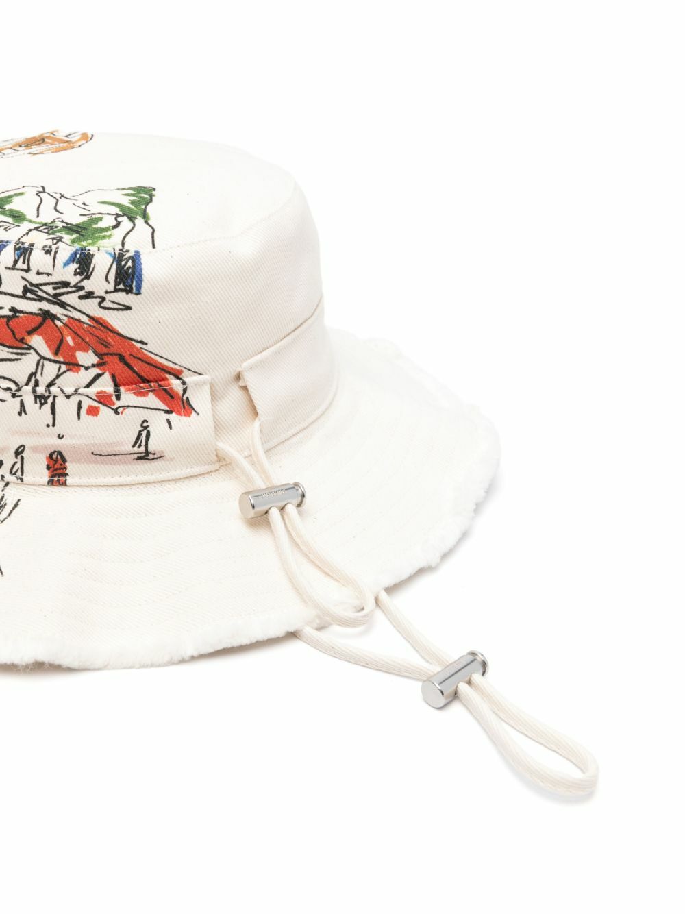 Jacquemus White Artichaut Sun Hat