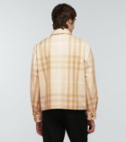 Burberry - Checked cotton jacket