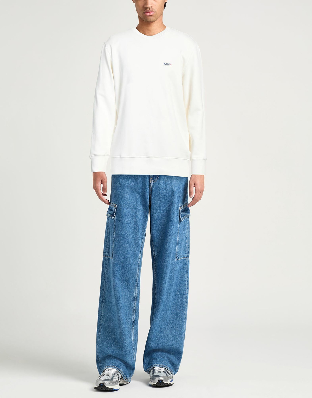 Autry Mens Sweatshirt in White