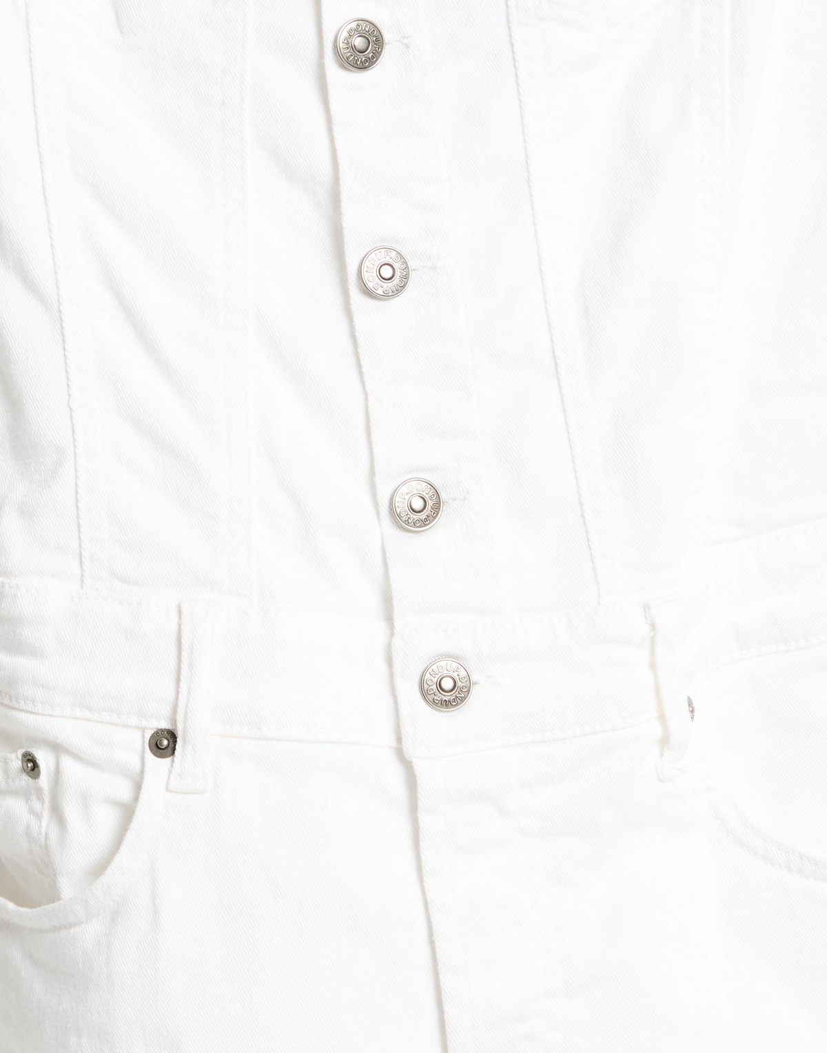 Dondup Womens Overalls in White