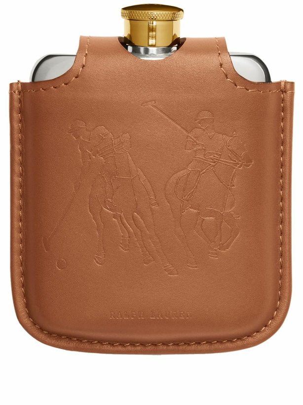 Photo: Ralph Lauren Home Brown Garrett Leather Flask