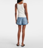 Slvrlake Ribbed-knit cotton tank top