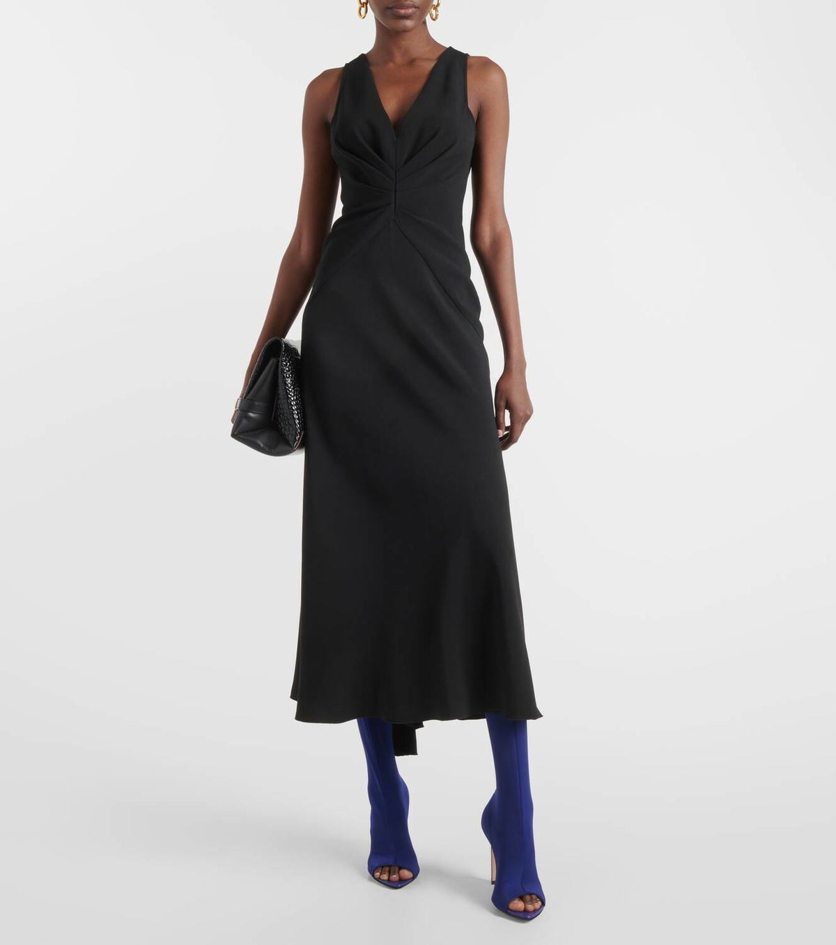 Victoria Beckham Peep Toe over-the-knee boots