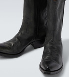 Prada Leather cowboy boots