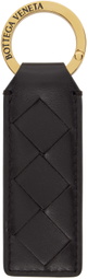 Bottega Veneta Black Tab Key Ring