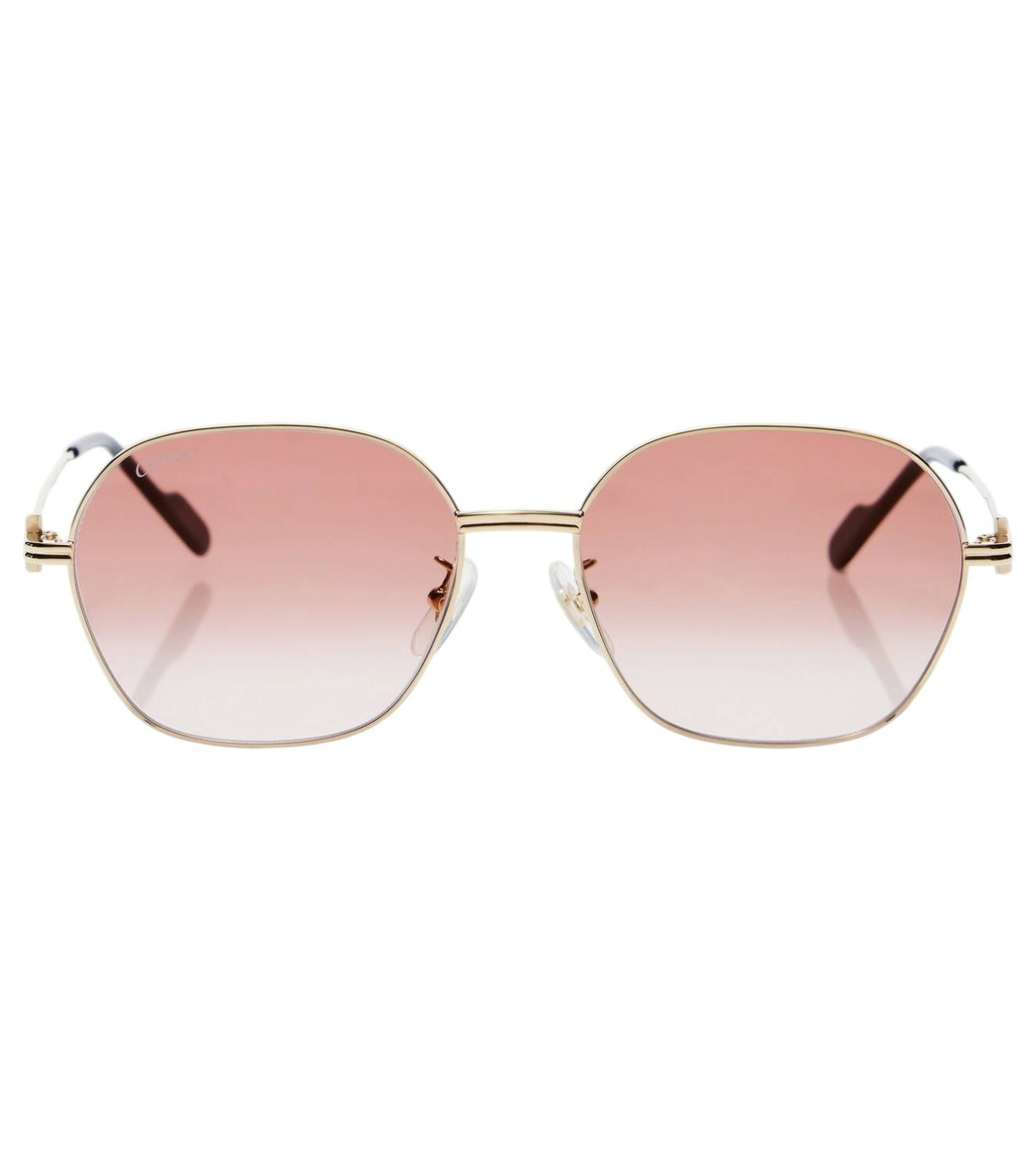 【Cartier Eyewear Collection】 Signature C ovalグラス Signature C oval glasses in transparent - Cartier Eyewear