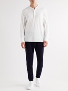 James Perse - Cotton-Jersey Henley T-Shirt - White