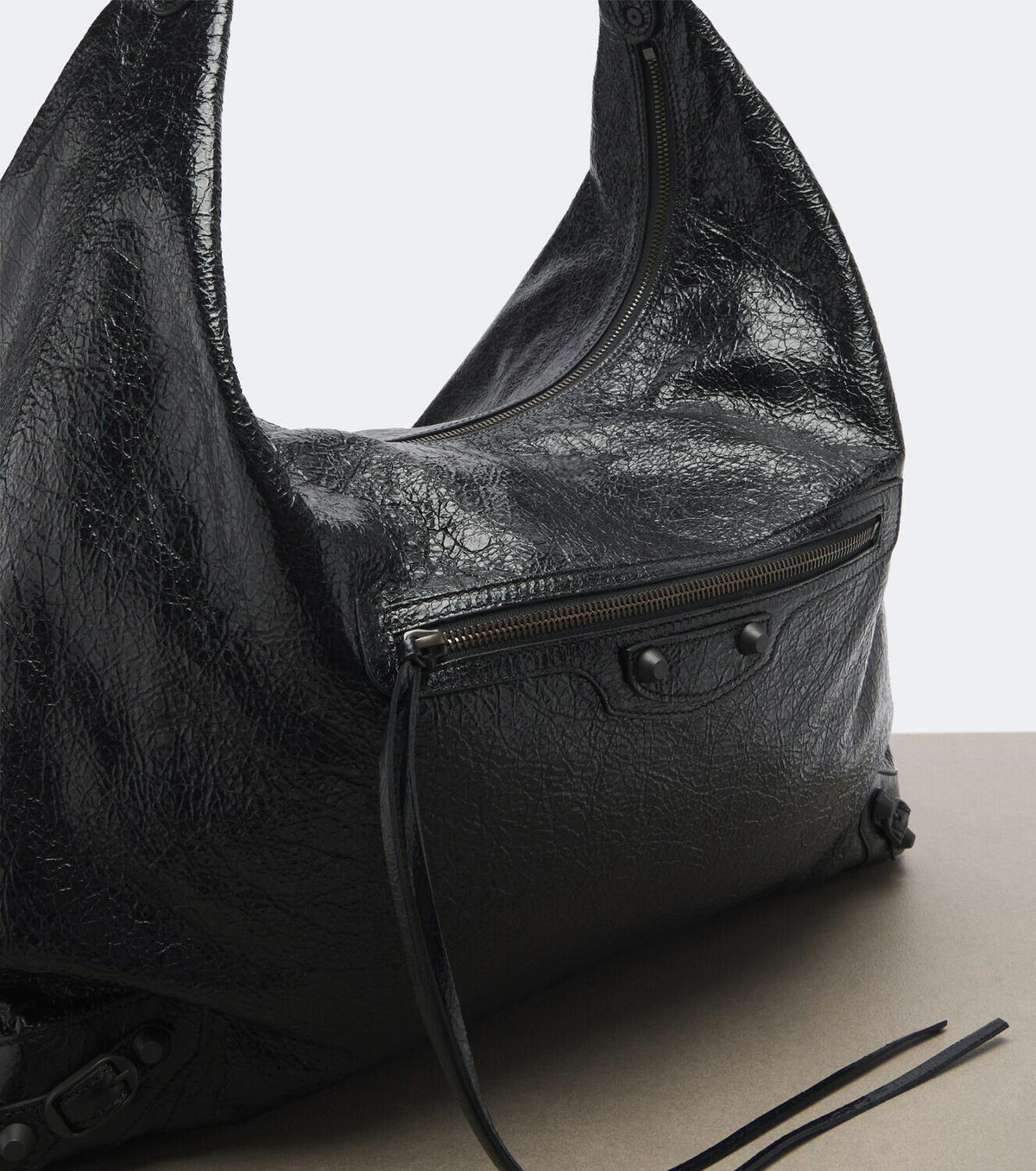 Balenciaga Le City Large leather shoulder bag