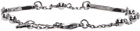 Dsquared2 Gunmetal Signature Cross Bracelet