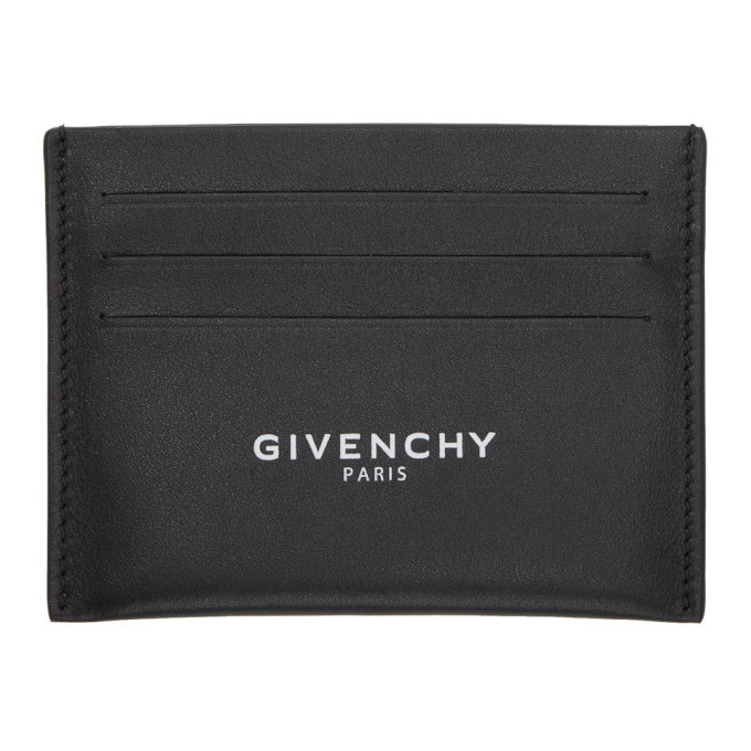 Photo: Givenchy Black Logo Card Holder