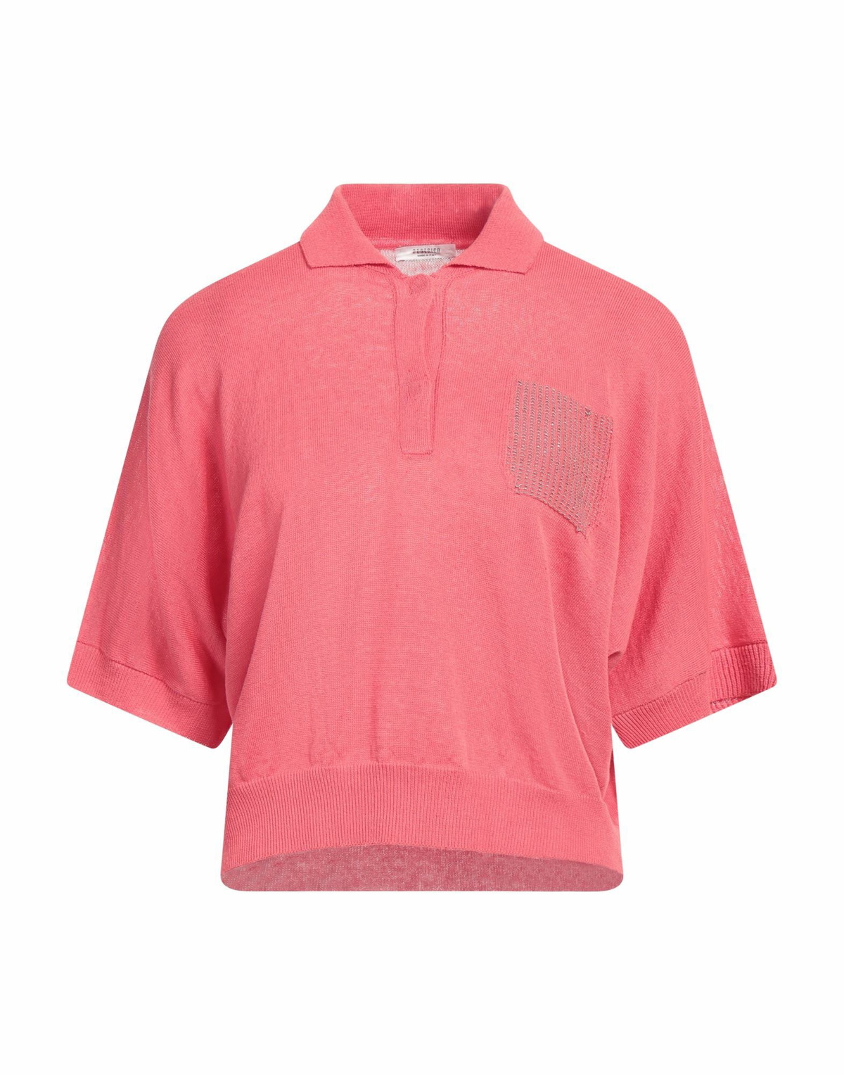 Peserico Womens Polo shirt Coral