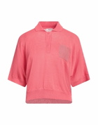 Peserico Womens Polo shirt Coral