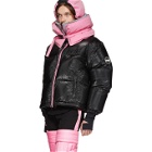 Colmar A.G.E. by Shayne Oliver Pink and Black Down Tyvek Concept Coat