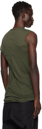 Rick Owens Green Porterville Basic Tank Top