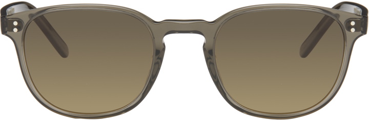 Photo: Oliver Peoples Gray Fairmont Sunglasses