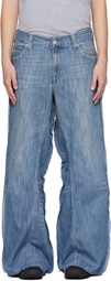 Prototypes Blue Outline Jeans