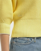 Lacoste SWEATERS yellow Womens Pullover