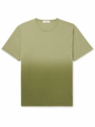 Mr P. - Degradé Cotton-Jersey T-Shirt - Green