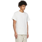 Jil Sander Three-Pack White Organic Cotton T-Shirts