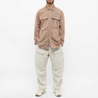 BYBORRE Men's Knitted Overshirt in Brown