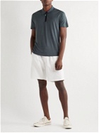 Orlebar Brown - Downtown Capsule Jarrett Merino Wool-Blend Jersey Polo Shirt - Gray