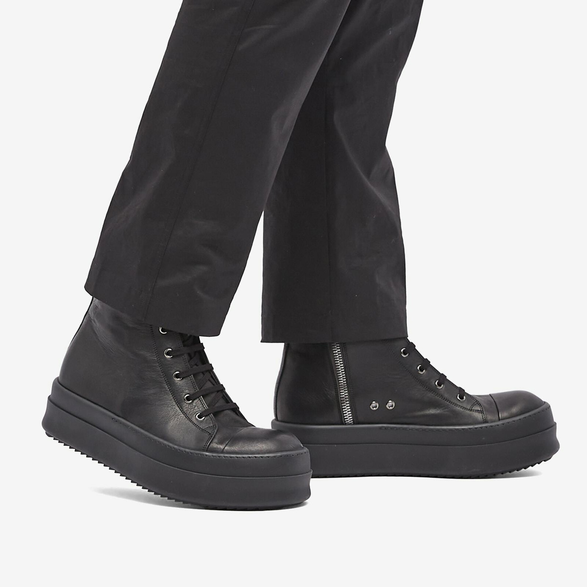 Rick Owens Men's Bumper Sneakers in Black