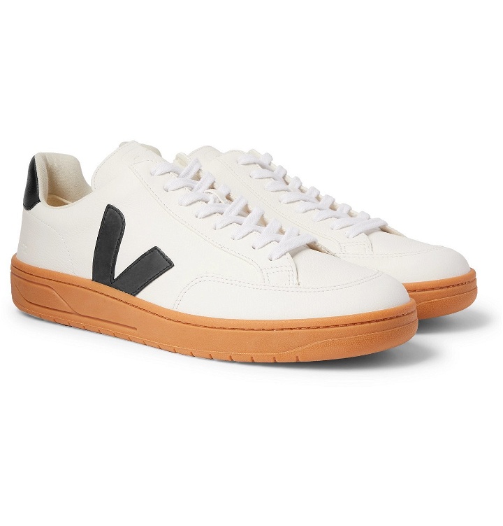 Photo: Veja - V-12 Leather Sneakers - White