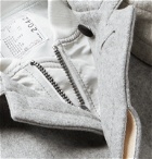 Sacai - Layered Melton Wool-Blend Coat - Gray