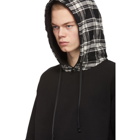 1017 ALYX 9SM Black Flannel Fleece Hoodie