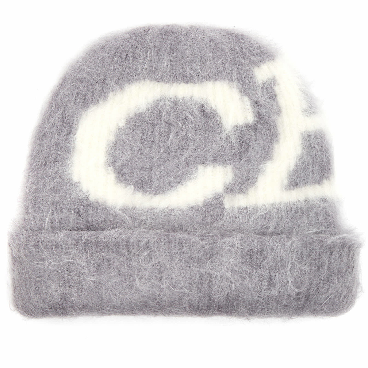 Cole Buxton Men's CB Super Alpaca Beanie in Grey 