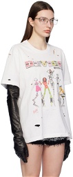 Doublet White PZ Today Edition Device Girls T-Shirt