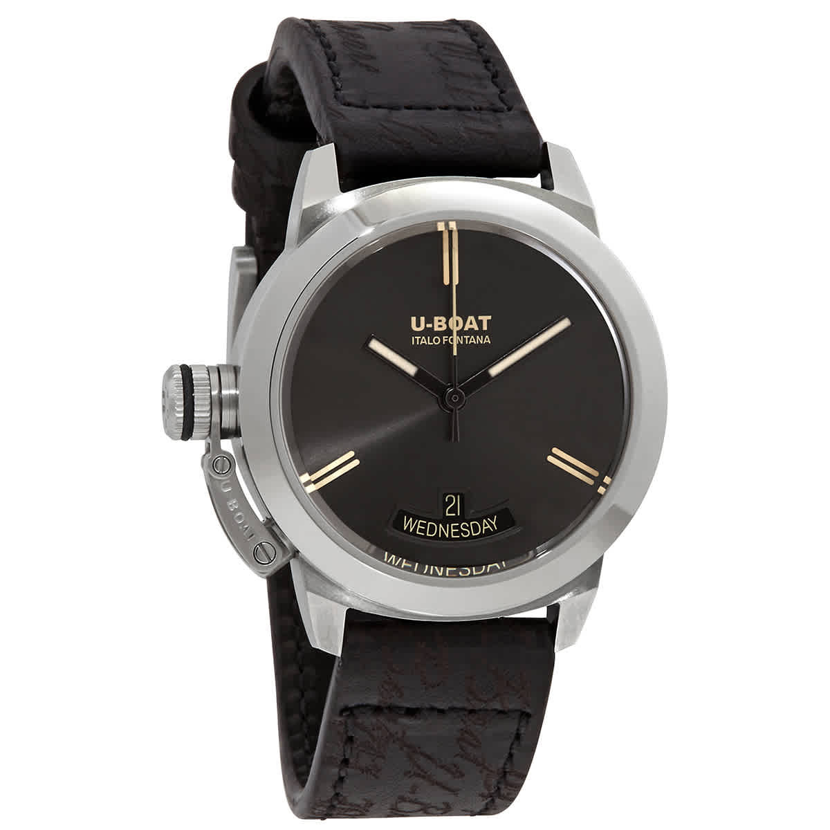 U-Boat Classico Automatic Grey Dial Mens Watch 8891