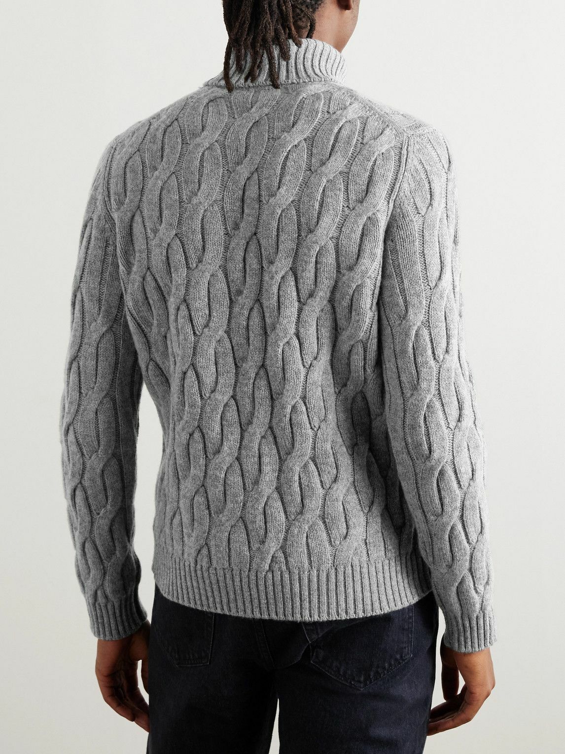 I'CONA Knit Sequin Turtleneck Sweater 64206