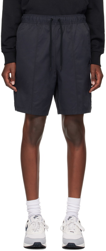 Photo: Nike Jordan Black Drawstring Shorts