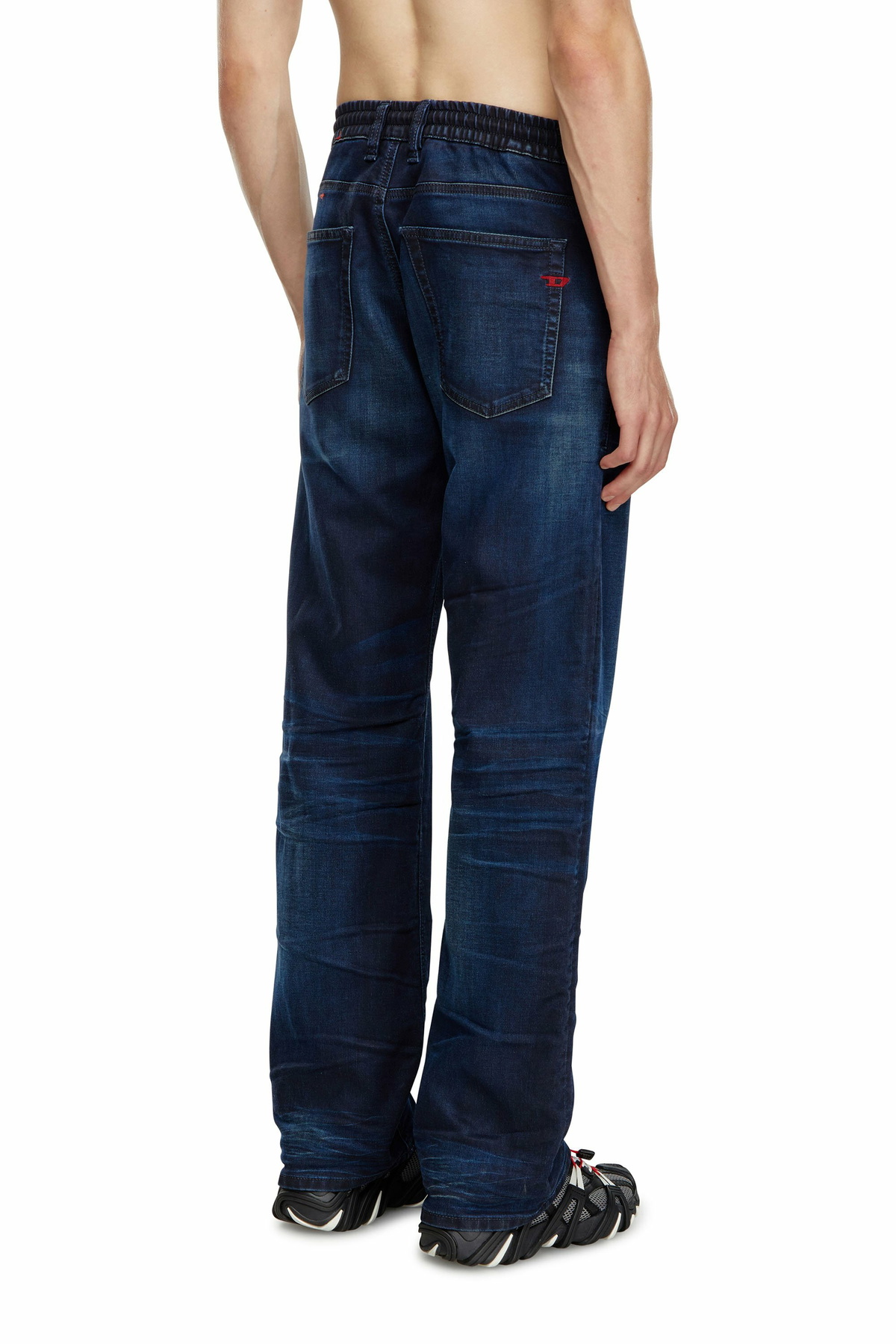 Diesel Relaxed 2080 D-Reel Joggjeans - Jeans Mens in Blue Diesel