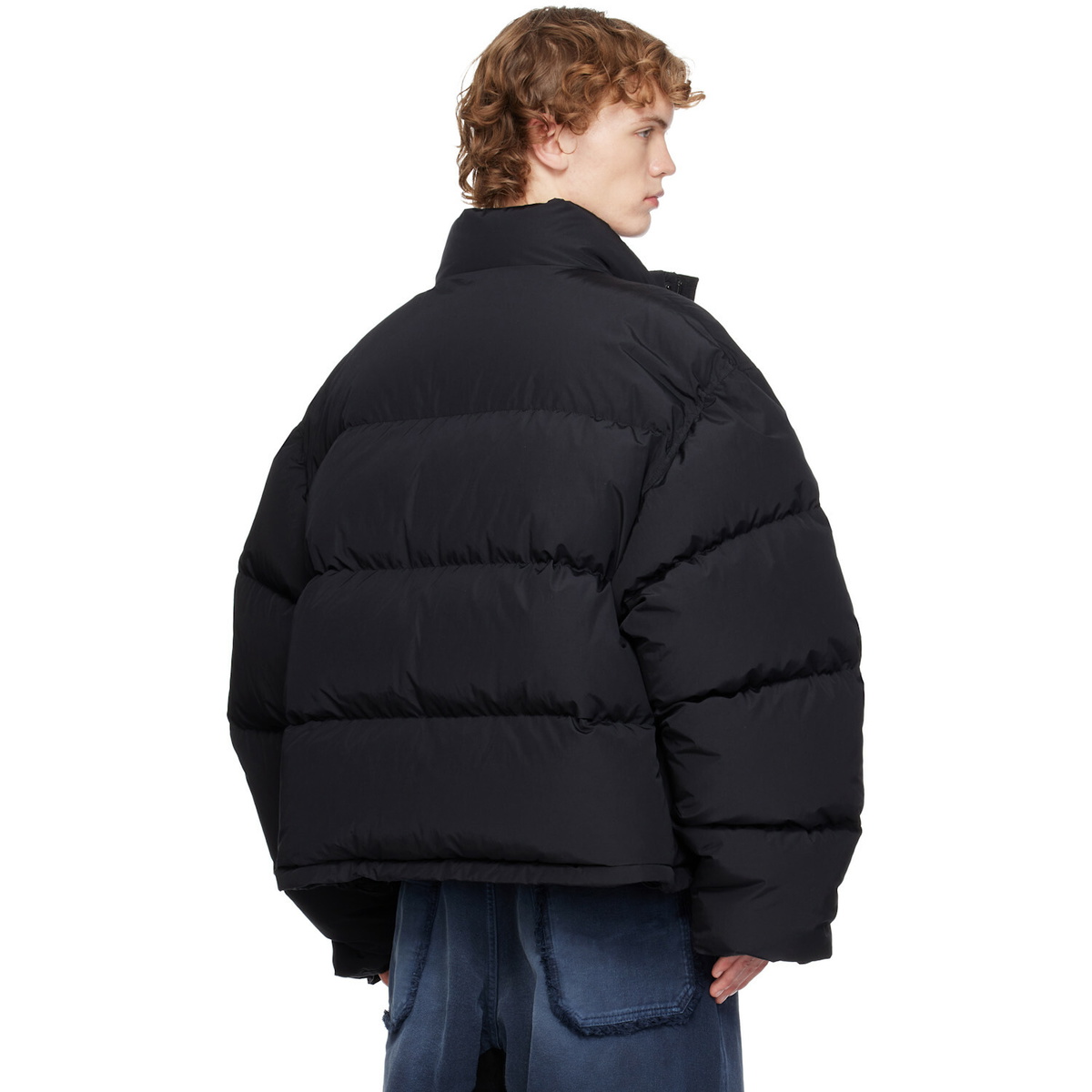 Balenciaga Black Puffer Down Jacket