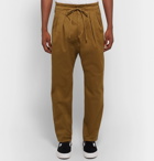 Monitaly - Cotton Drawstring Trousers - Men - Brown